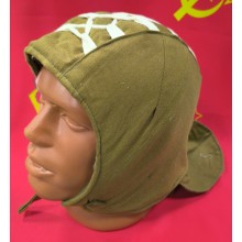 Подшлемники строительный, утепленный, СССР, защитного цвета