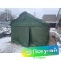 Палатка Каркасная утепленная зеленого цвета 3х4 Палатка Каркасная утепленная зеленого цвета 3х4