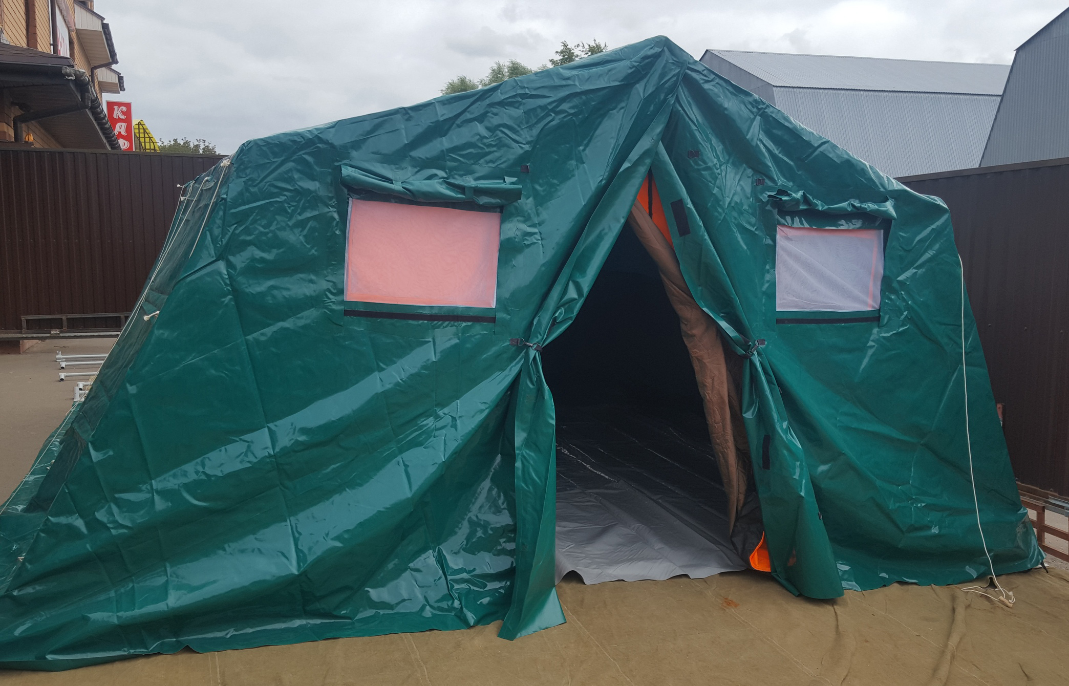 Армейская каркасная палатка ЧС-25 Армейская каркасная палатка ЧС-25